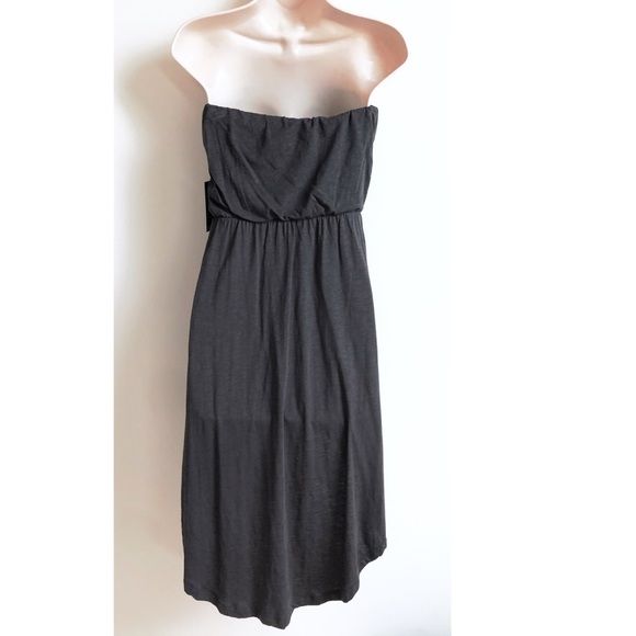 🆕 Express sequin hi low strapless dress - Picture 4 of 12